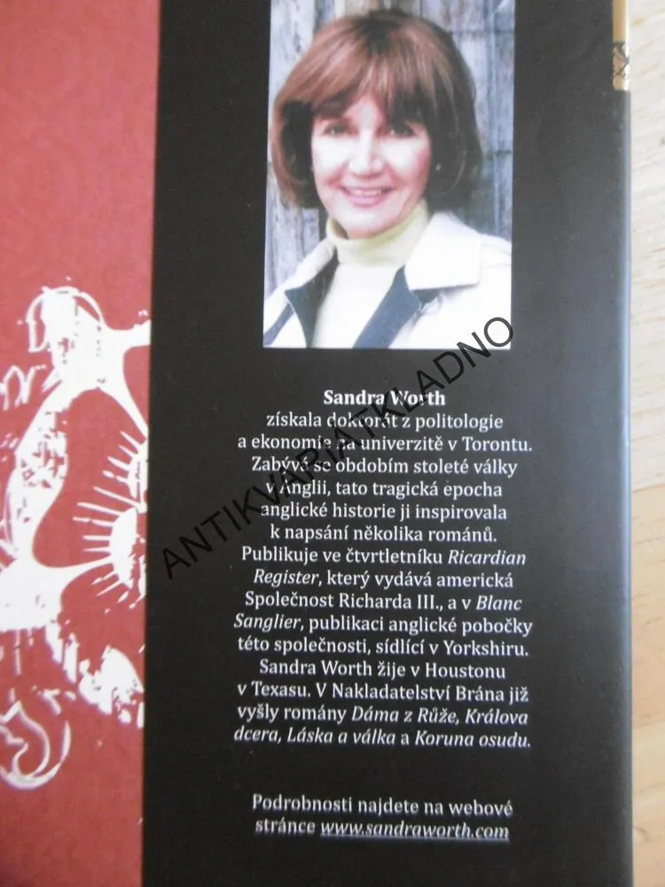 RŮŽE Z YORKU, STRMÝ PÁD, SANDRA WORTH, **an