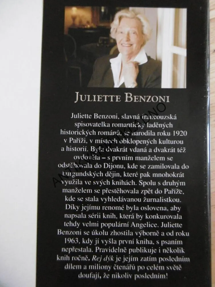 REJ DÝK, RAVAILLACOVO OSTŘÍ, JULIETTE BENZONI, **an