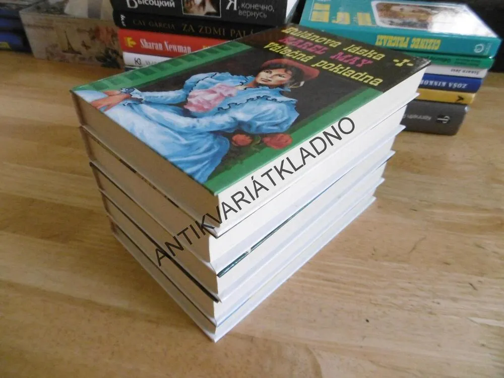 HULÁNOVA LÁSKA, 1-5, KAREL MAY, **an