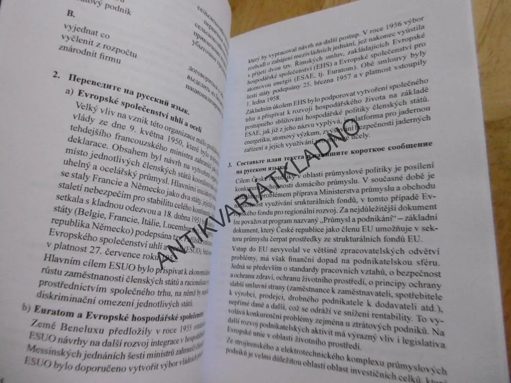 CVIČNÉ TEXTY PRO RUSISTY, MARIE CSIRIKOVÁ, **an