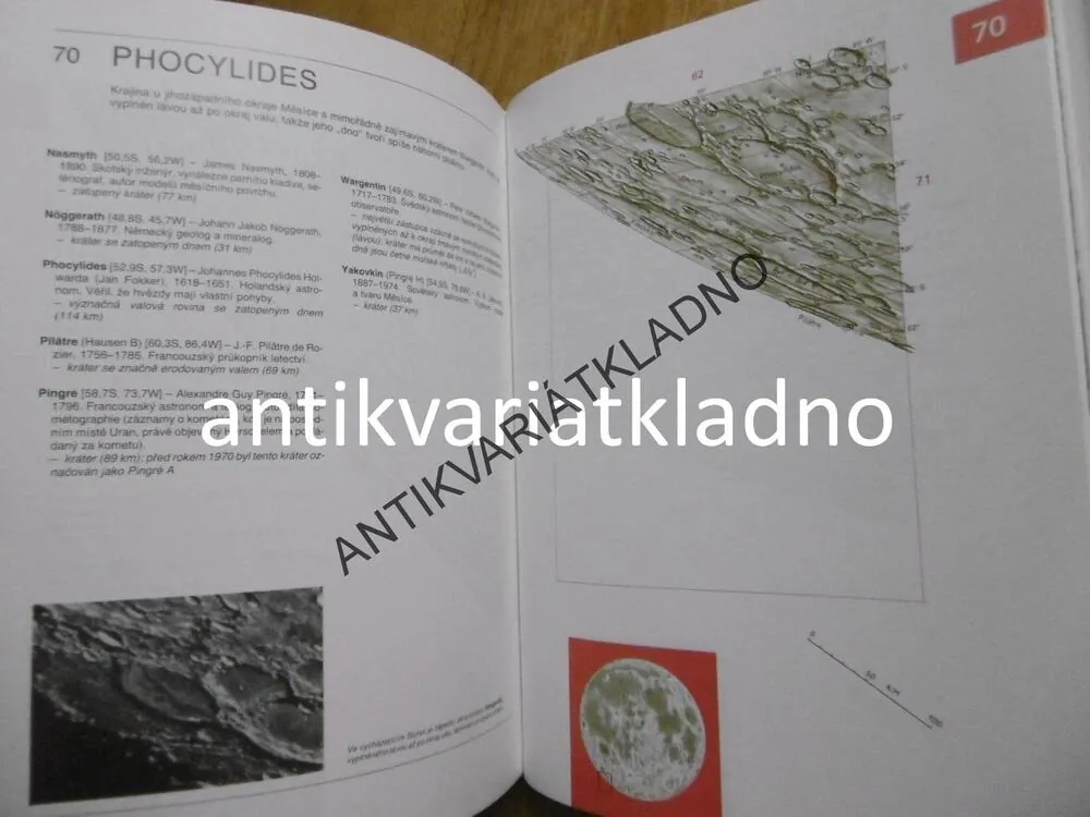 ATLAS MĚSÍCE, VESMÍR, A.RÜKL,