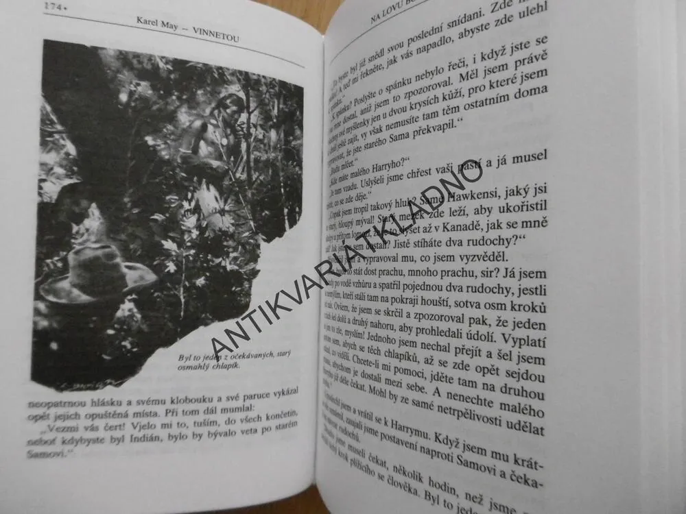 VINNETOU, NA VÁLEČNÉ STEZCE, KAREL MAY, **an
