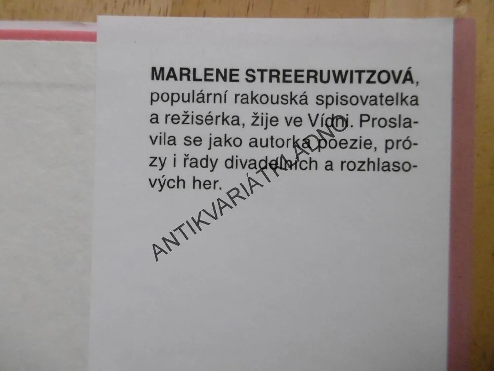 POKUŠENÍ, MARLENE STREERUWITZOVÁ, **an