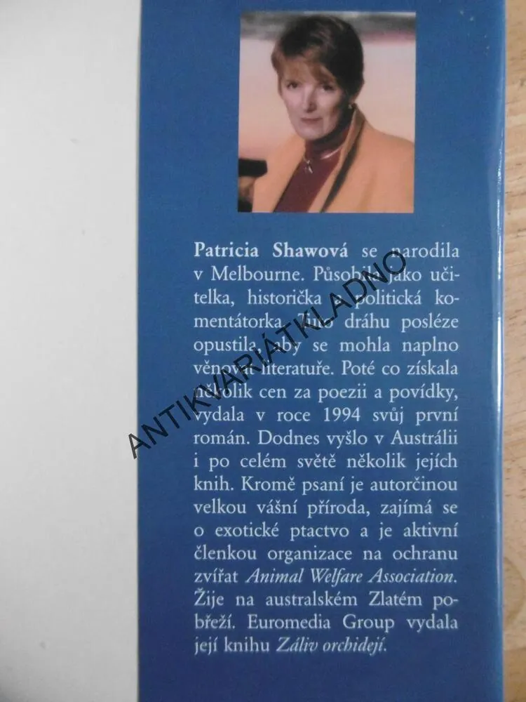 ČEKÁNÍ NA BOUŘI, PATRICIA SHAWOVÁ, **an