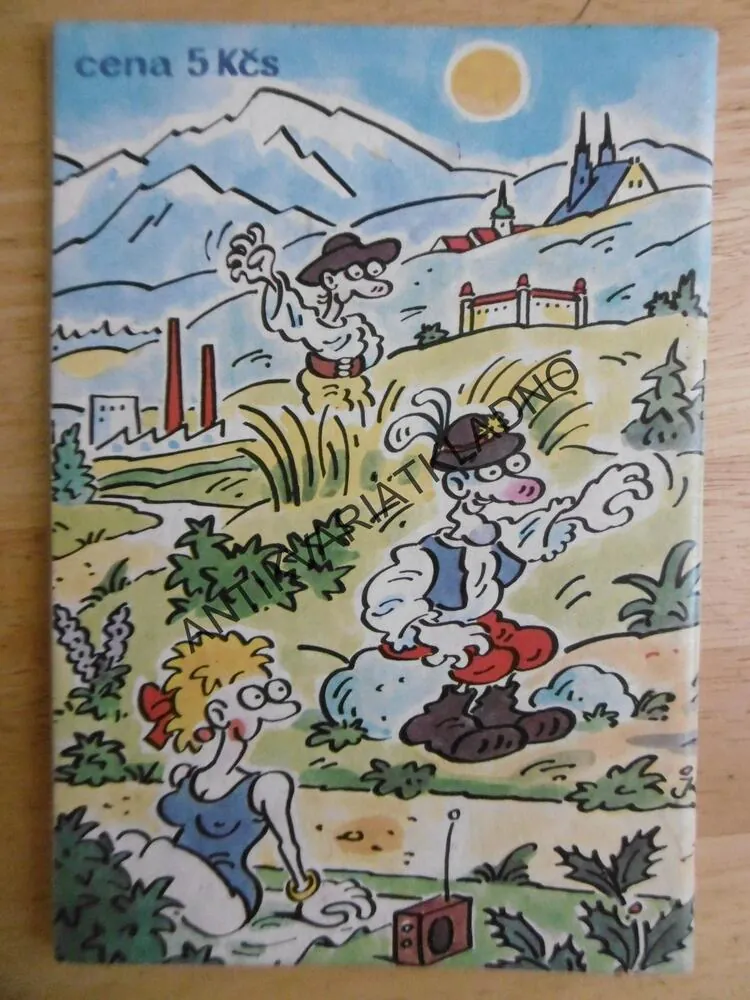 HUMORISTICKÝ MINIKALENDÁŘ DIKOBRAZU, 1976