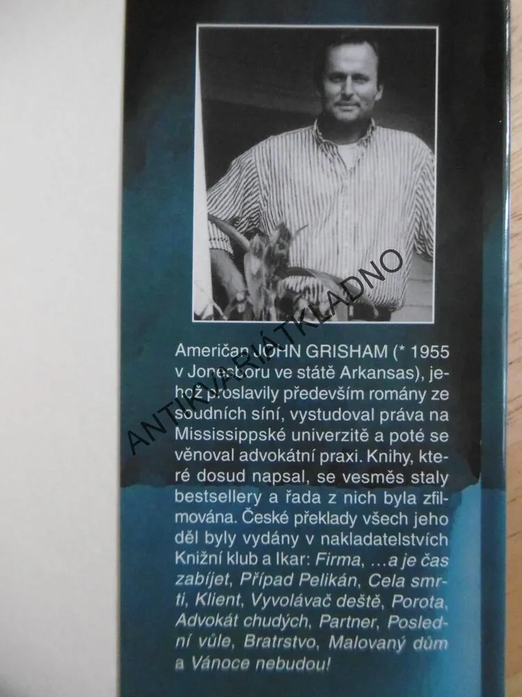 PŘEDVOLÁNÍ, JOHN GRISHAM, **an