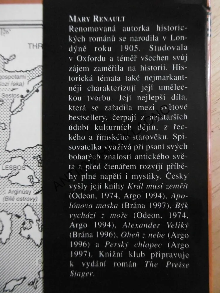 DO POSLEDNÍ KAPKY, MARY RENAULT, **an