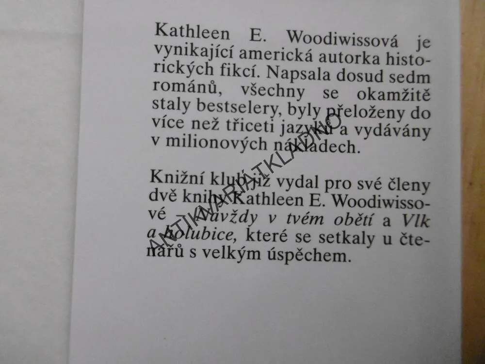 PLAMEN A KVĚT, K.E.WOODIWISSOVÁ, **an