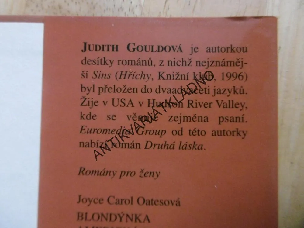 RAPSODIE, JUDITH GOULDOVÁ, **an