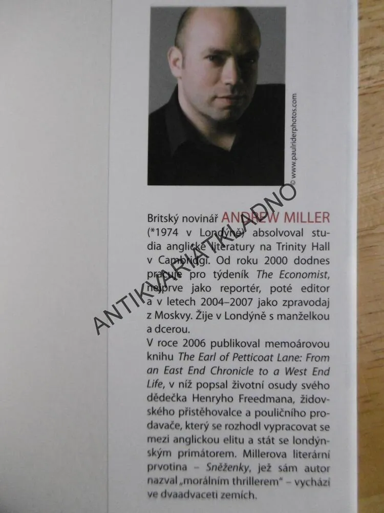 SNĚŽENKY, A. D. MILLER, **an