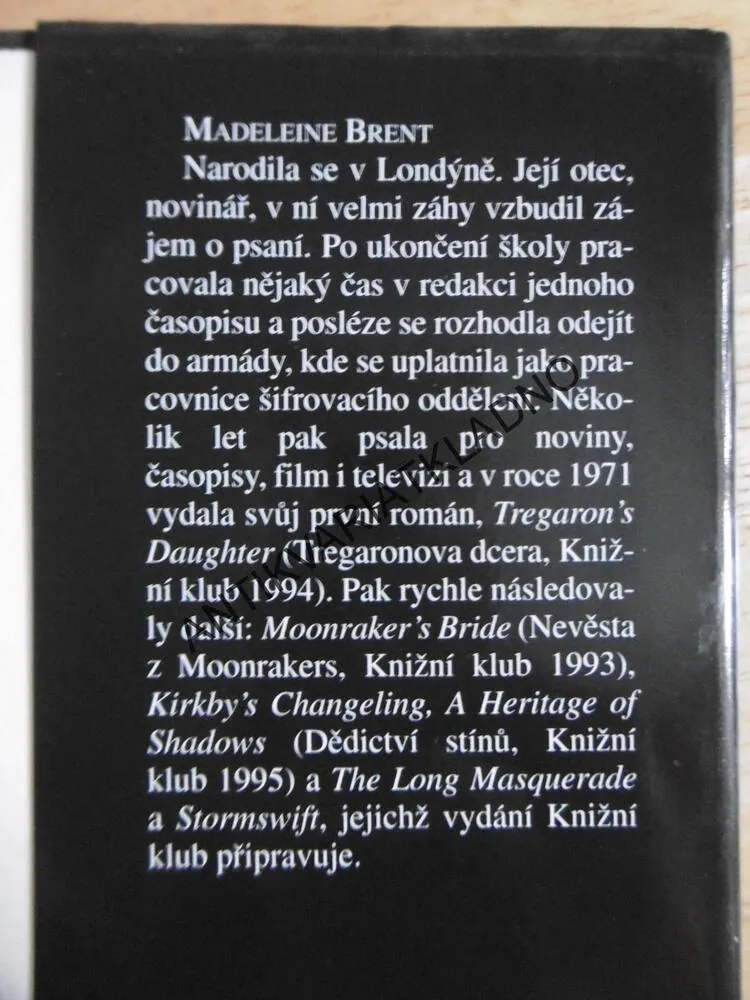 SKÁLA KOZOROHA, MADELEINE BRENT, **an