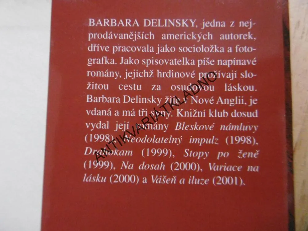 SMYSLNÁ ČERVEŇ, BARBARA DELINSKY, **an