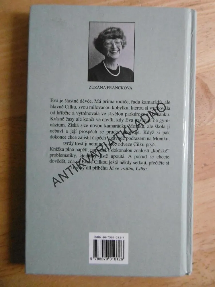VRAŤ SE, CILKO!, ZUZANA FRANCKOVÁ, **an