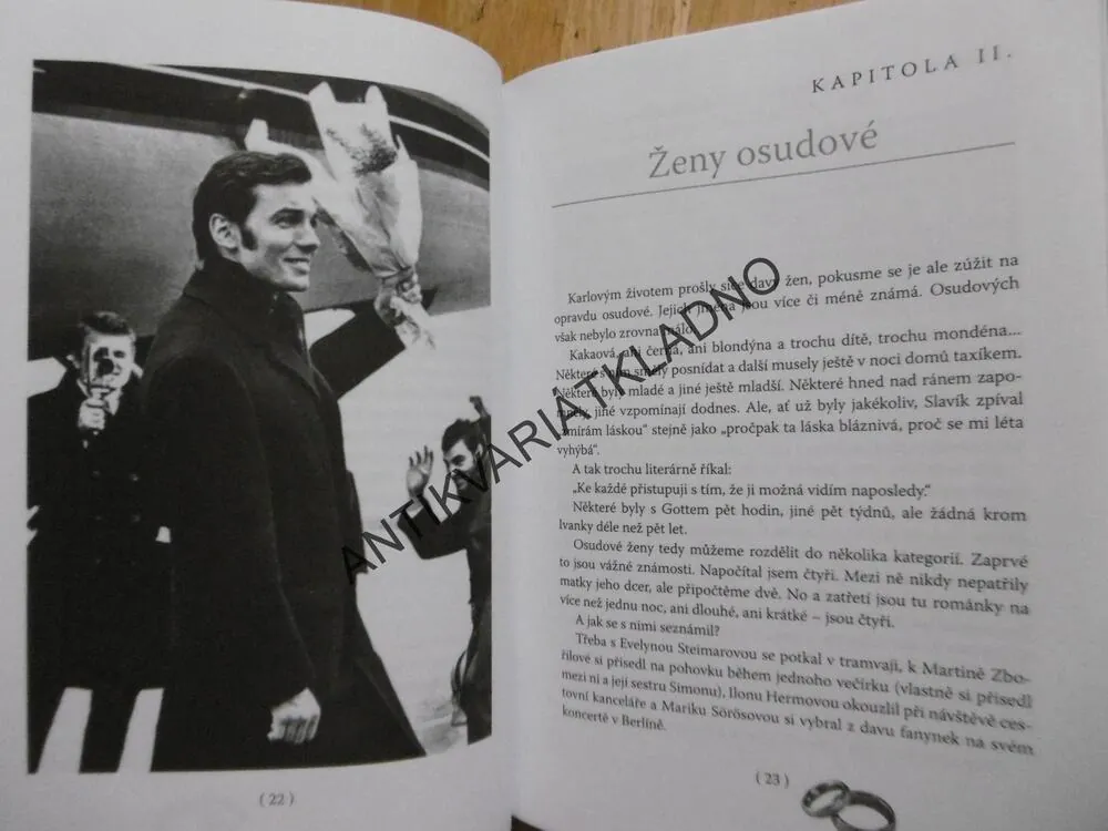 MANŽELSTVÍ STOLETÍ, IVANA A KAREL GOTTOVI, JAMES KENT, **an