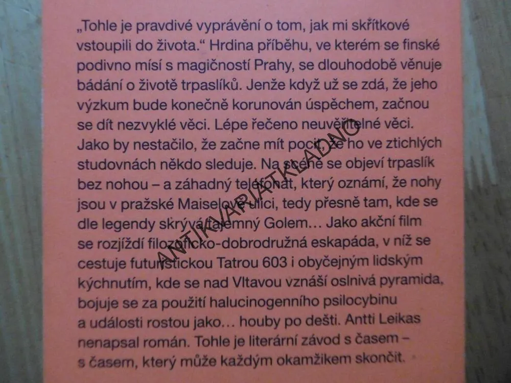 SKŘÍTEK, ANTTI LEIKAS, **an