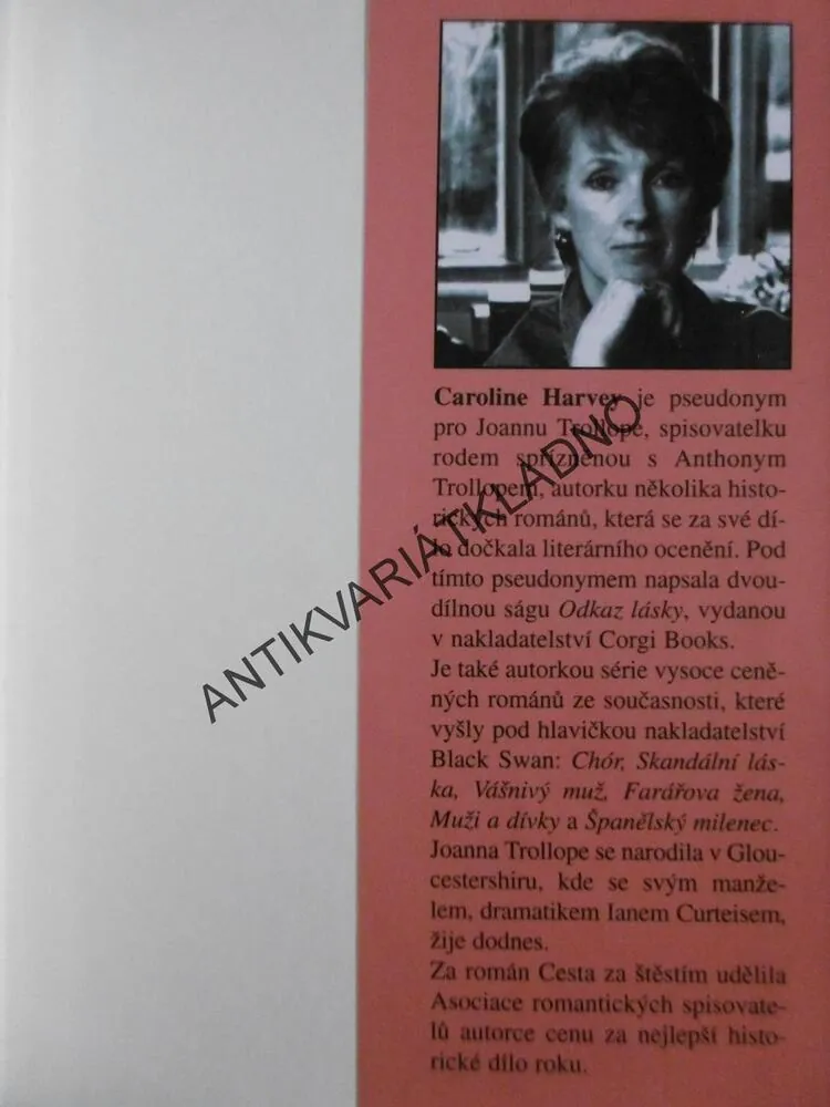 CESTA ZA ŠTĚSTÍM, JOANNA TROLLOPE, **an