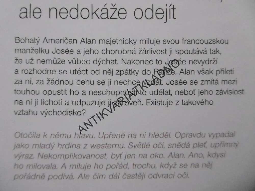 NÁDHERNÁ OBLAKA, FRANCOISE SAGANOVÁ, **an