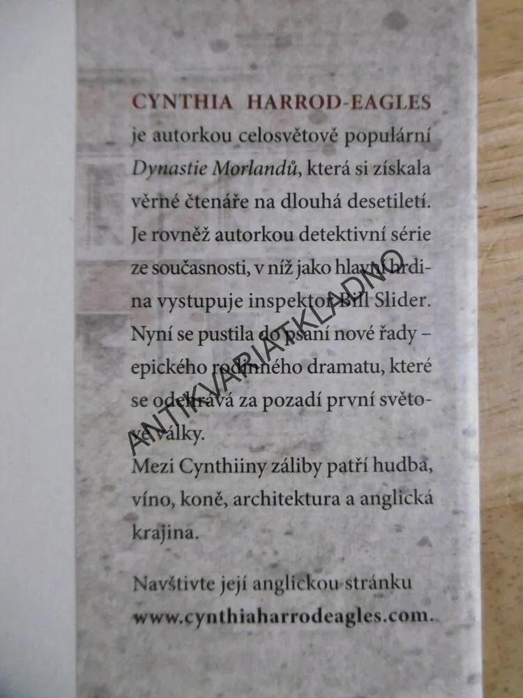SBOHEM, PICCADILLY, CYNTHIA HARROD-EAGLES, **an