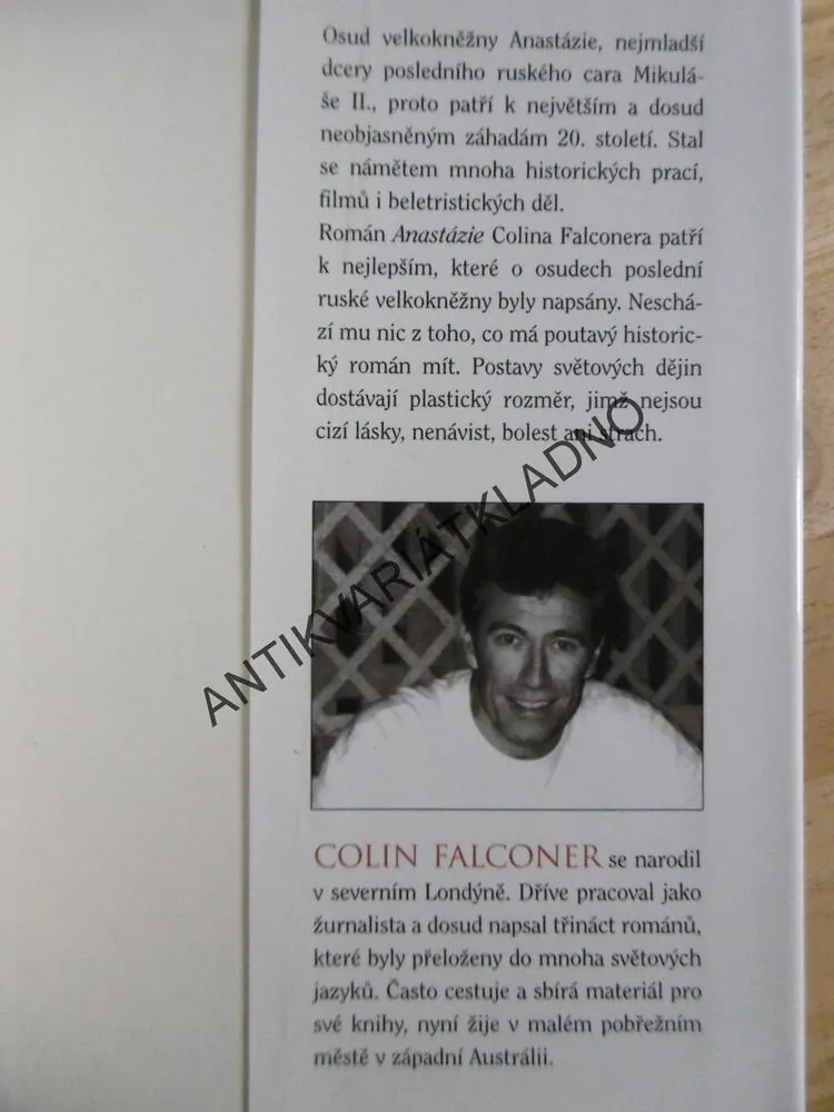 ANASTÁZIE, COLIN FALCONER, **an