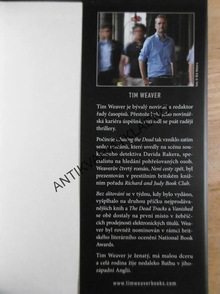 NENÍ CESTY ZPĚT, TIM WEAVER, **an