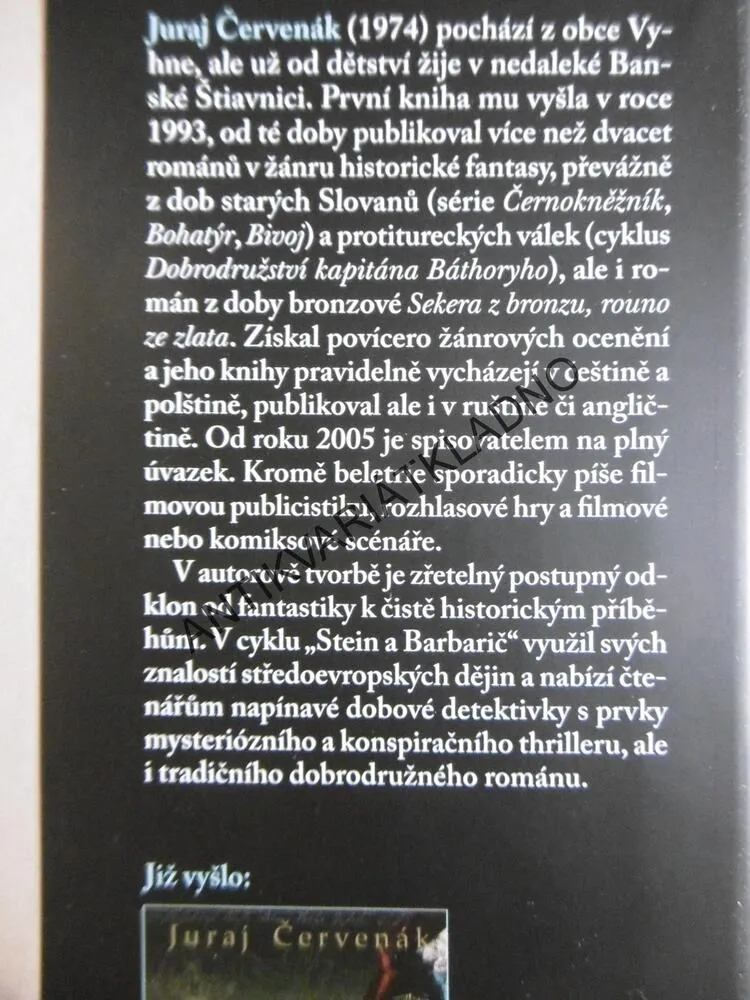 KREV PRVOROZENÝCH, JURAJ ČERVENÁK, **an