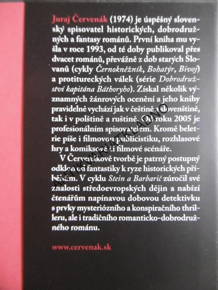 MRTVÝ NA PEKELNÉM VRCHU, JURAJ ČERVENÁK, **an