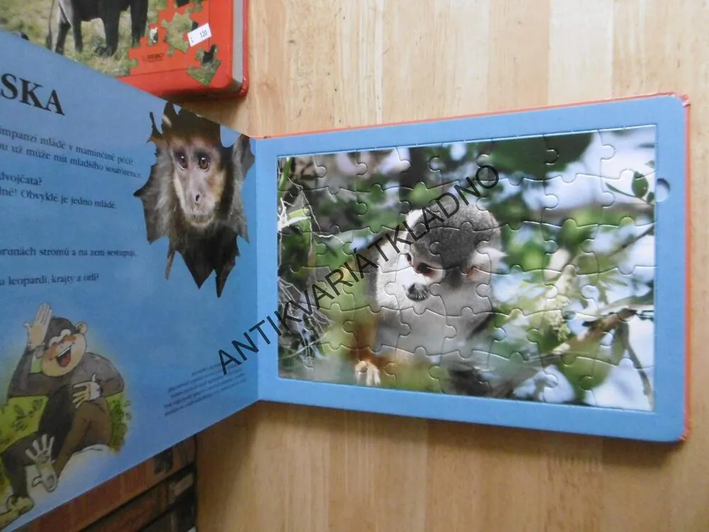 OPICE, POZNÁVÁME S PUZZLE, **an
