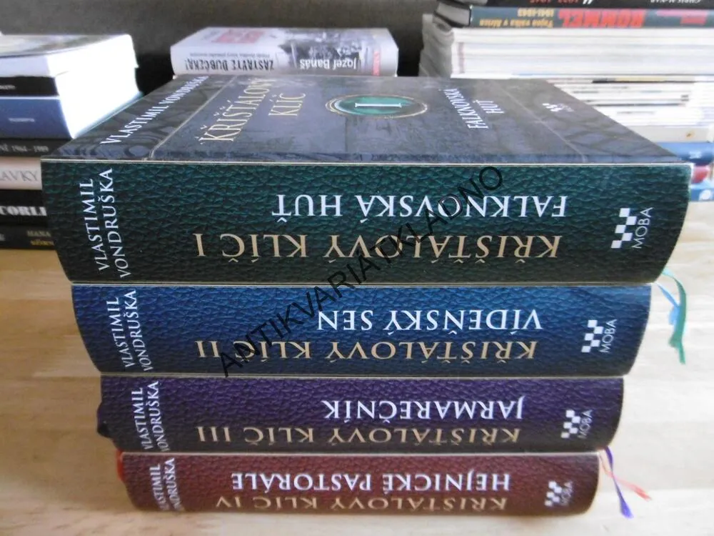KŘIŠŤÁLOVÝ KLÍČ 1-4, VLASTIMIL VONDRUŠKA, **an