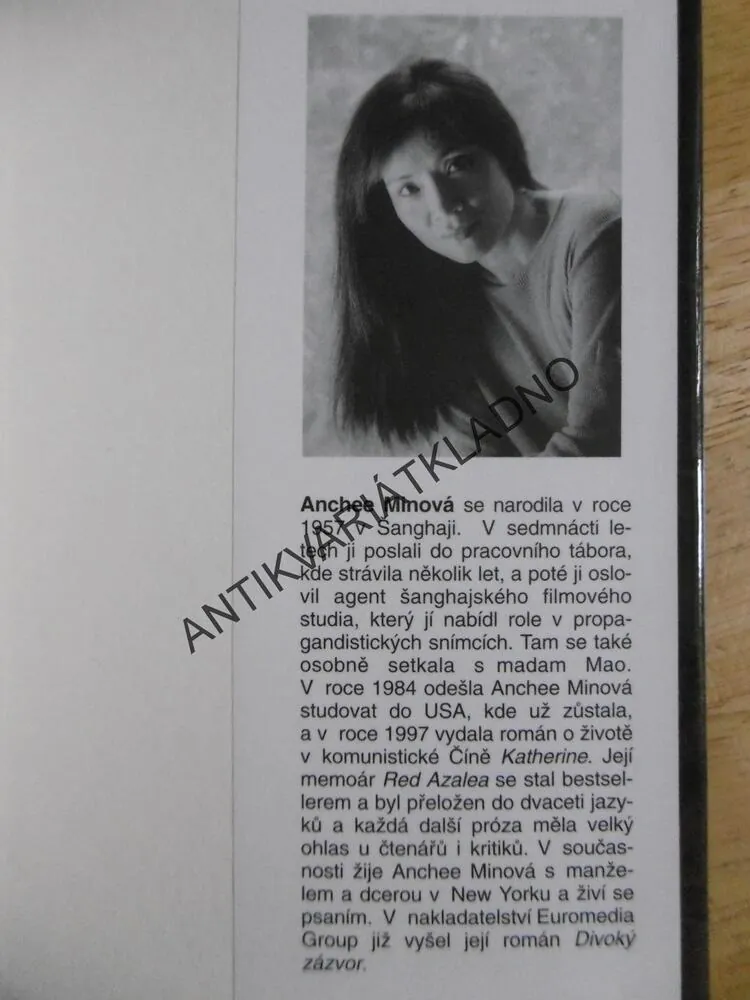 BYLA JSEM MADAM MAO, ANCHEE MINOVÁ, **an