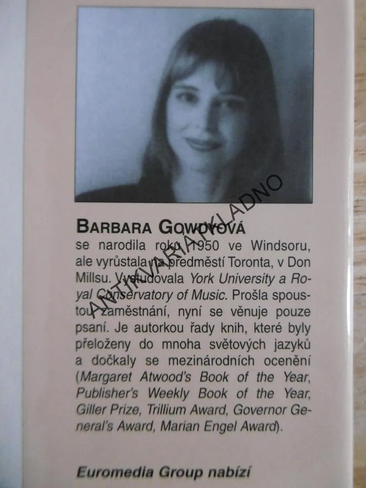 BÍLÁ KOST, BARBARA GOWDYOVÁ, **an
