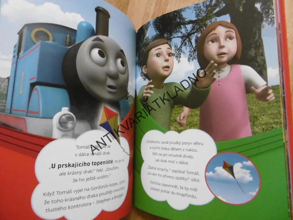 PŘÍBĚHY NA DOBROU NOC 1., TOMÁŠ A JEHO PŘÁTELÉ, MAŠINKA, ŽELEZNICE