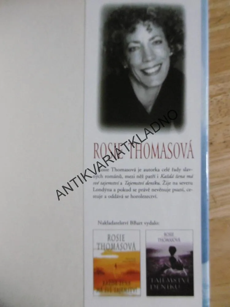 BÍLÁ TOUHA, ROSIE THOMASOVÁ, **an