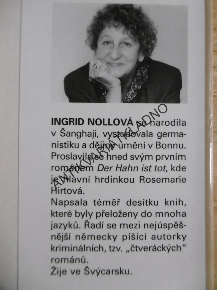 LÉKÁRNICE, INGRID NOLLOVÁ, **an