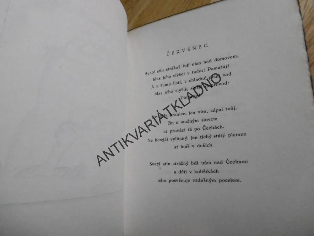 MĚSÍCE, KAREL TOMAN, 9.KNIHA ZLATOKVĚTU, FR.BOROVÝ,1918