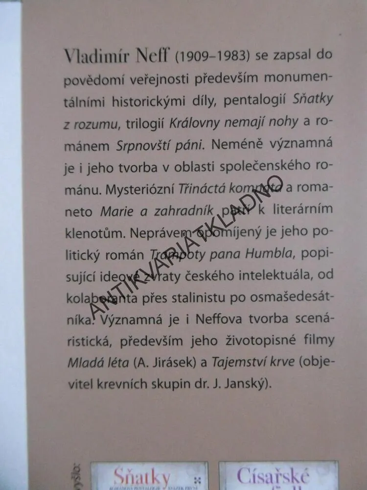 VESELÁ VDOVA, VLADIMÍR NEFF, **an