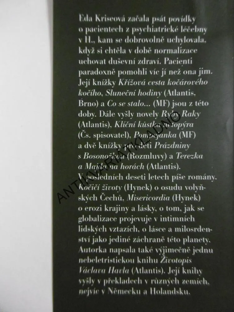 PERCHTA Z ROŽMBERKA ANEB BÍLÁ PANÍ, EDA KRISEOVÁ, **an
