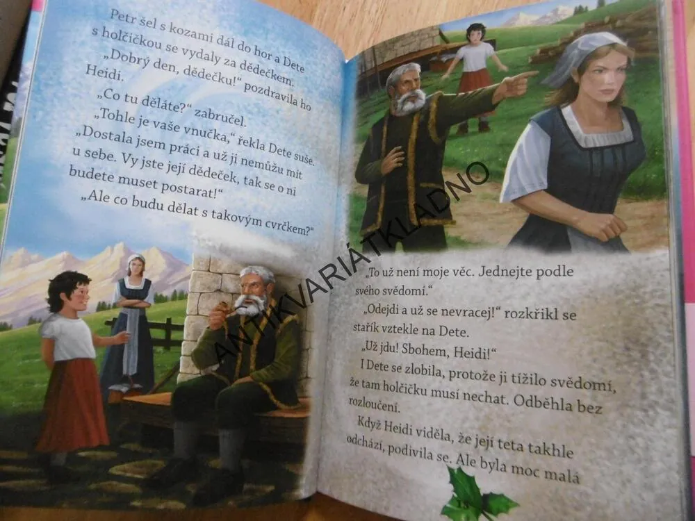 HEIDI, DĚVČÁTKO Z HOR, JOHANNA SPYRIOVÁ, **an
