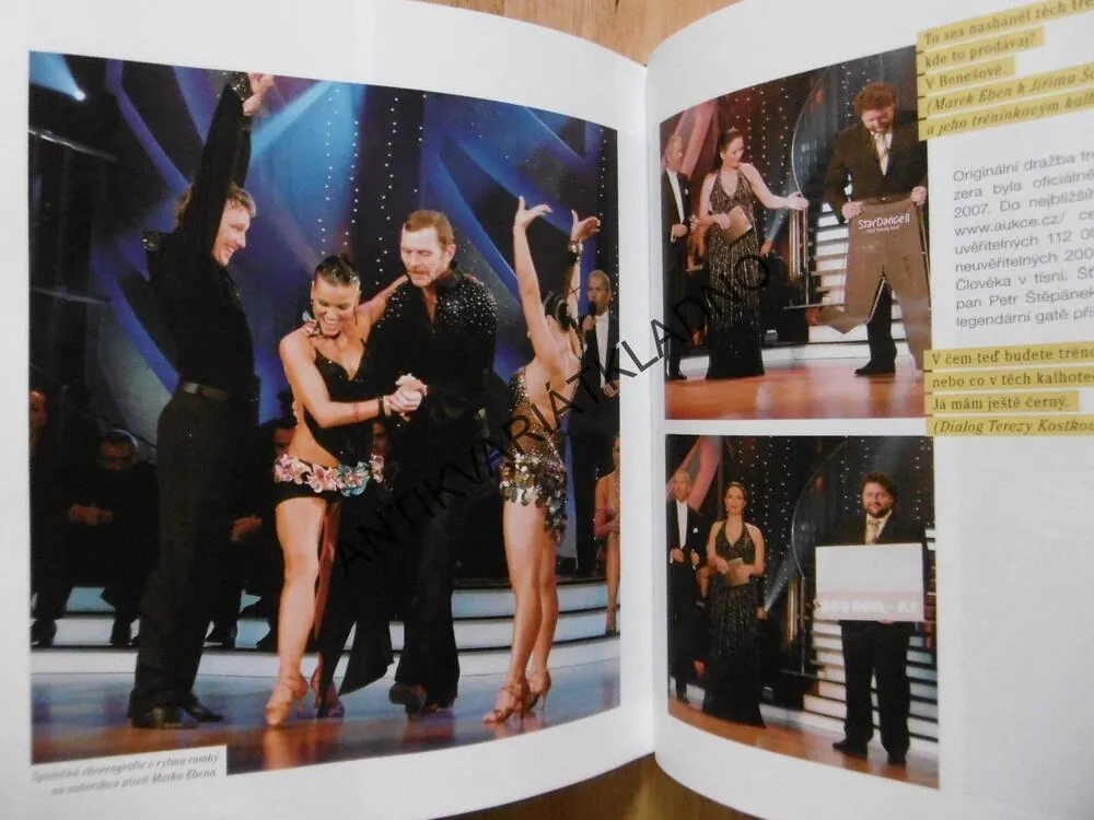 STARDANCE... KDYŽ HVĚZDY TANČÍ, BOHUSLAVA HOLUBOVÁ, JAN ONDER, **an