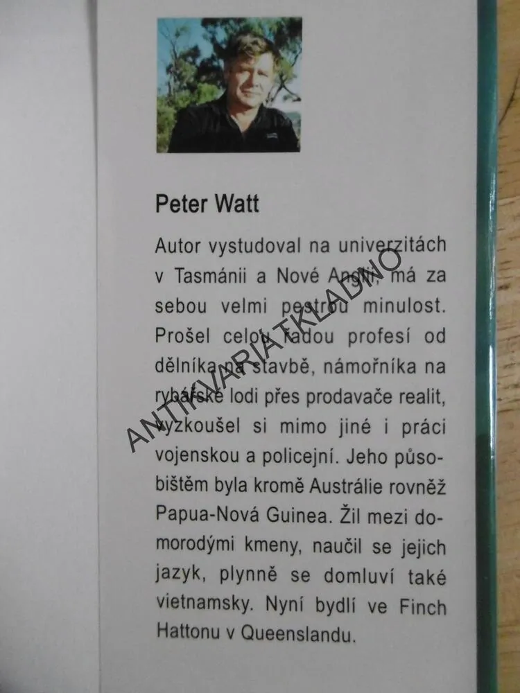 ZDÁNLIVÝ KLID, PETER WATT, **an