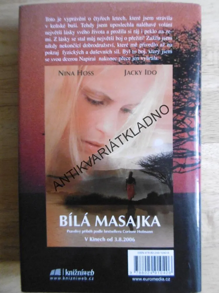BÍLÁ MASAJKA, CORINNE HOFMANNOVÁ, AFRIKA, **an