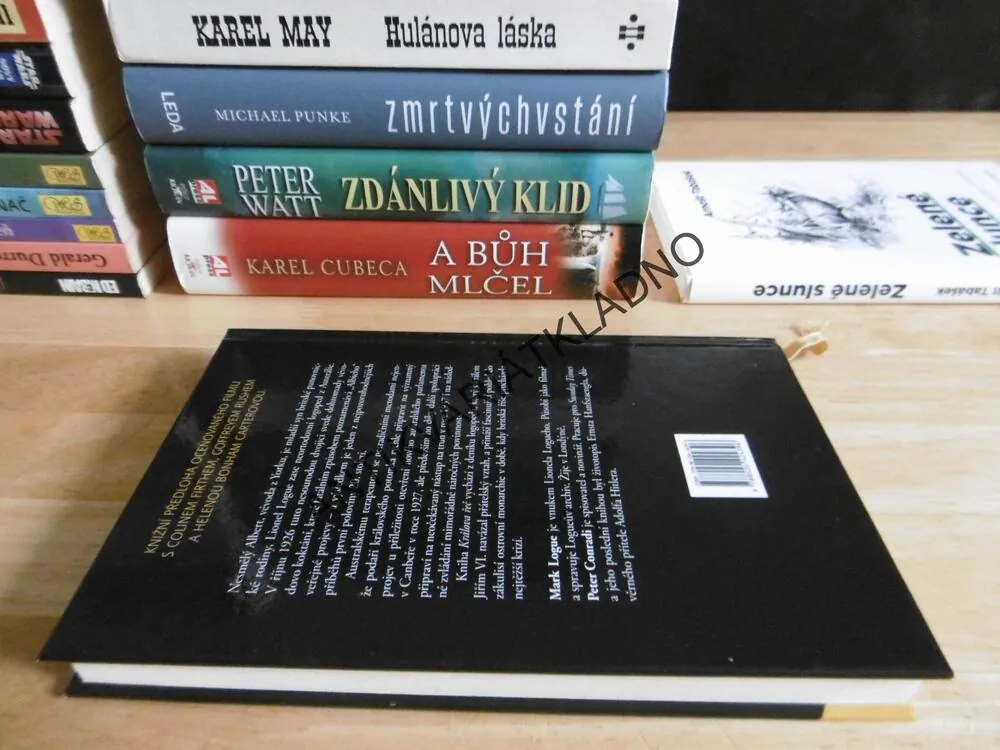 KRÁLOVA ŘEČ, MARK LOGUE, PETER CONRADI, **an