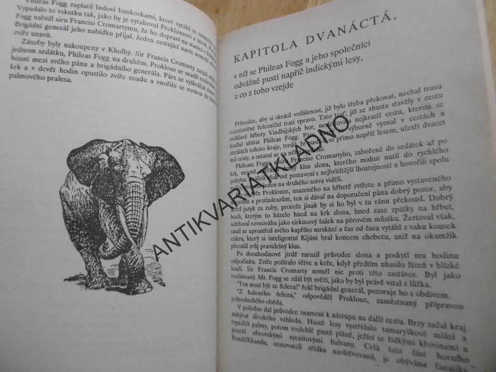 CESTA KOLEM SVĚTA ZA 80 DNÍ, JULES VERNE, **an