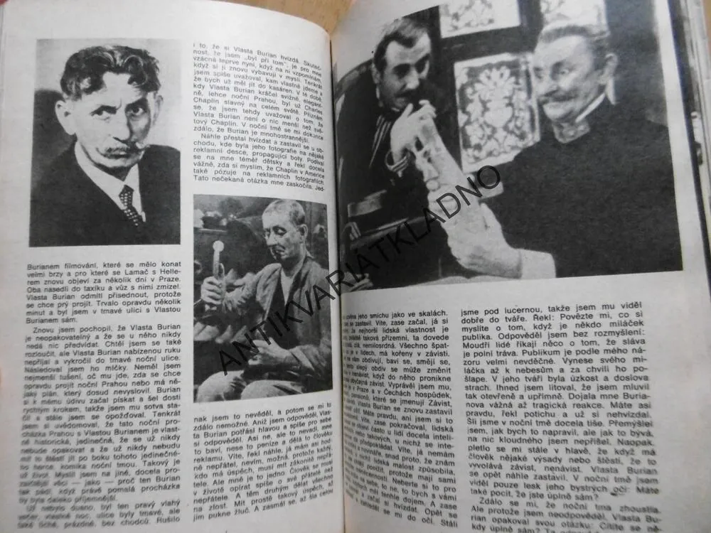 FILMOVÝ MAGAZÍN 1973, KVĚTA FIALOVÁ, **an