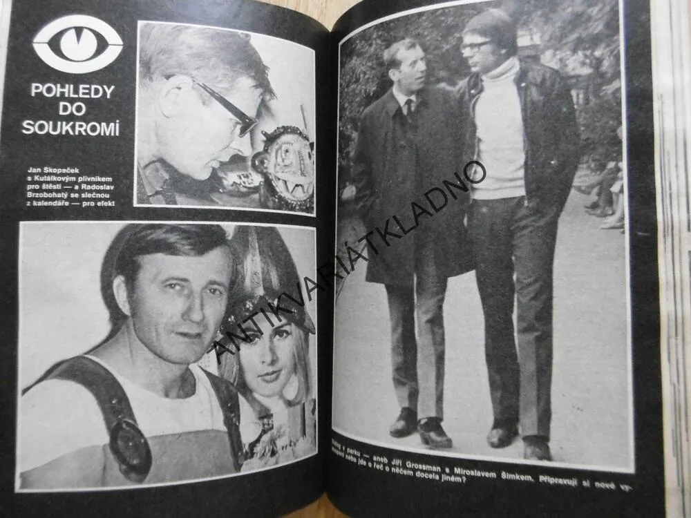 FILMOVÝ MAGAZÍN 1971/1972, JANA BREJCHOVÁ