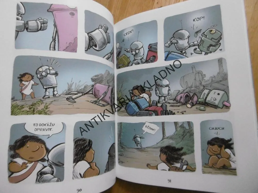 O ROBŮTKOVI, BEN HATKE, **an