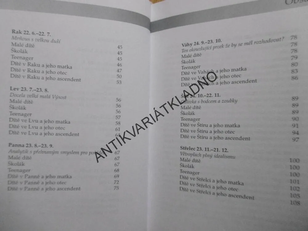 HOROSKOP VAŠEHO DÍTĚTE, ASTROLOGIE, WINFRIED NOÉ