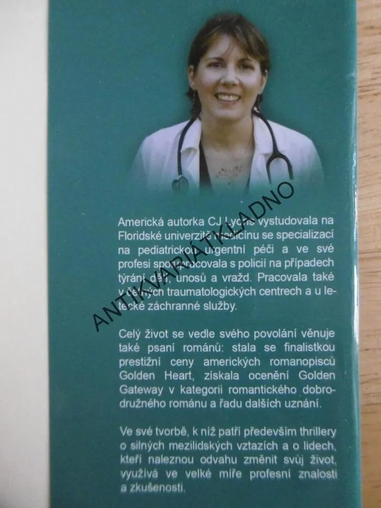 URGENTNÍ PÉČE, CJ LYONS, **an
