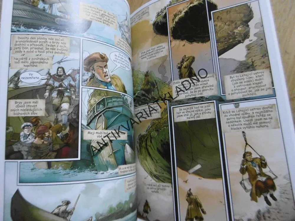 GULLIVEROVY CESTY, JONATHAN SWIFT, KOMIKS, LEWIS HELFAND, **an