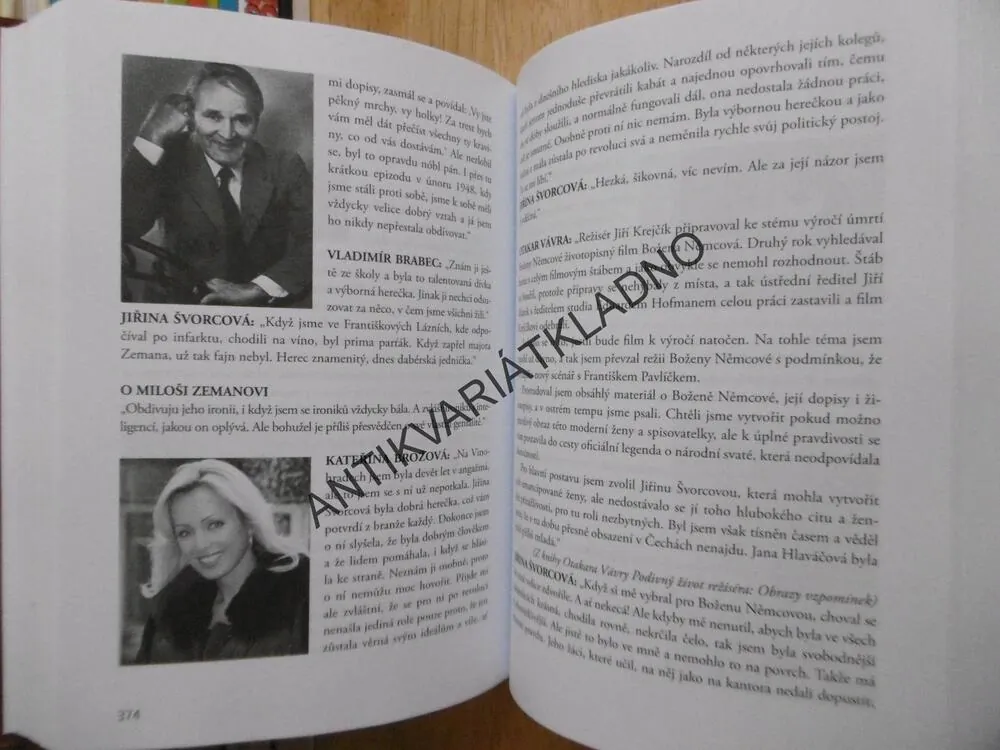 JIŘINA ŠVORCOVÁ OSOBNĚ, MIROSLAV GRACLÍK, VÁCLAV NEKVAPIL, **an