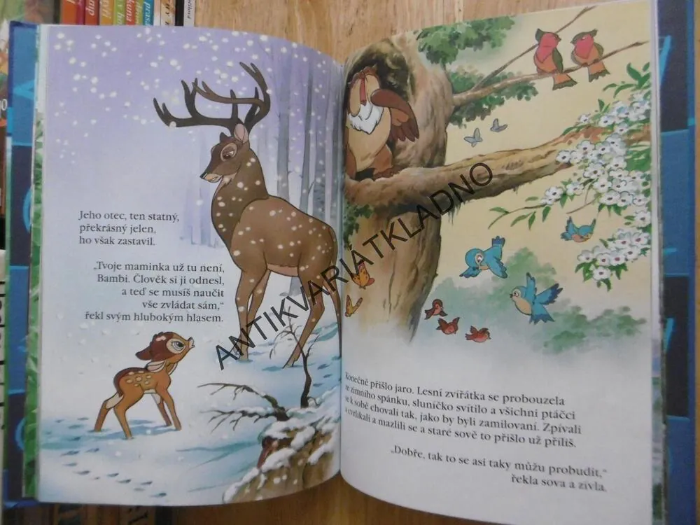BAMBI, WALT DISNEY, BEZ CD, **an